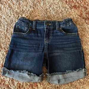 Girls Cat & Jack Size 7/8 Denim Shorts